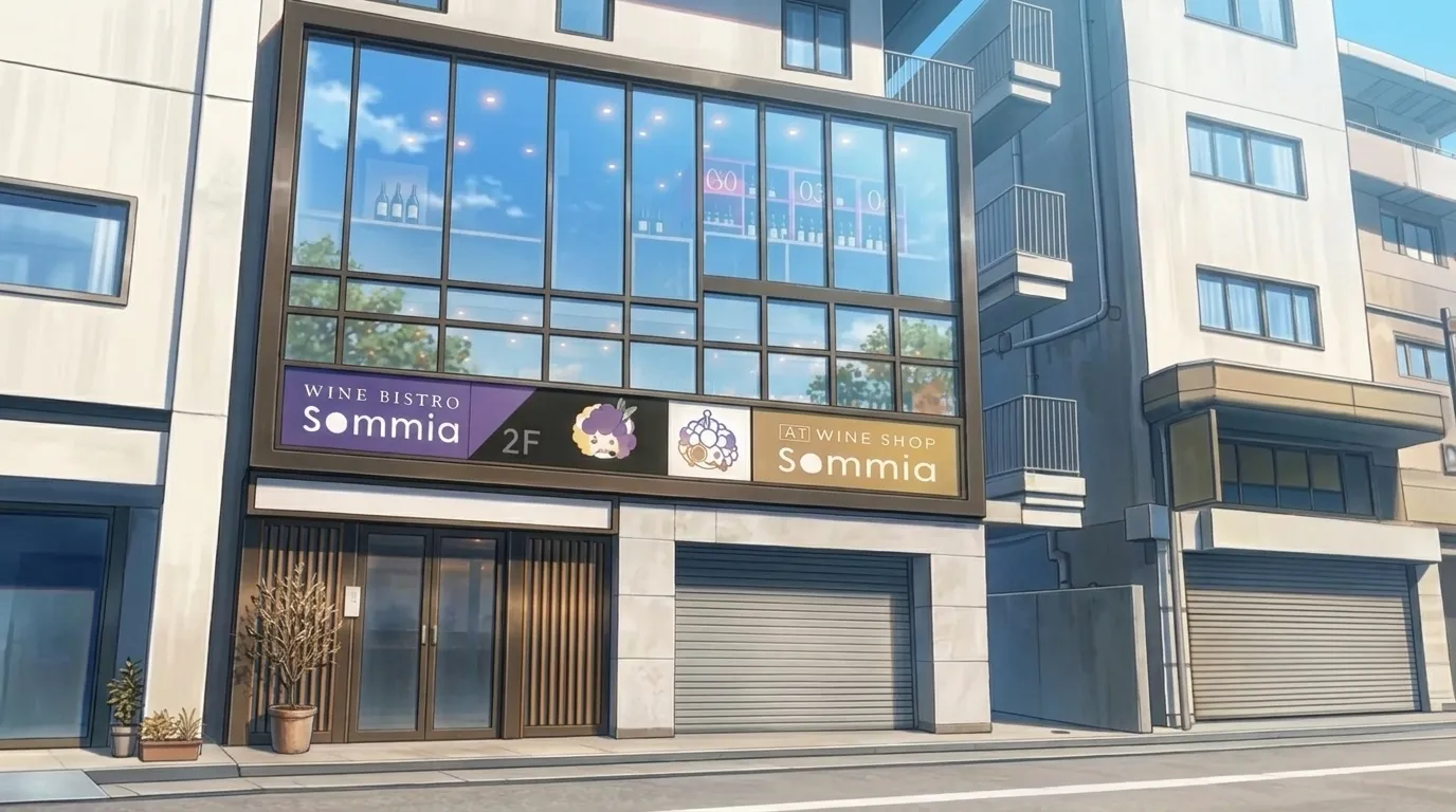 WINE BISTRO Sommia の店舗外観