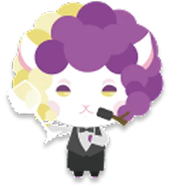ソムリエ姿のSommiaのマスコット
